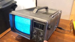 Vintage Bentley portable tv