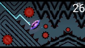 Azure Flare with Frame Perfect counter (Geometry Dash)