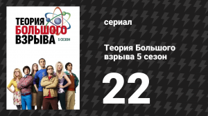 Теория Большого взрыва 5 сезон 22 серия «Конвергенция мальчишника» (сериал, 2007-2019)