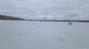 Лысьвенский пруд,крайняя рыбалка в апреле со льда!!!