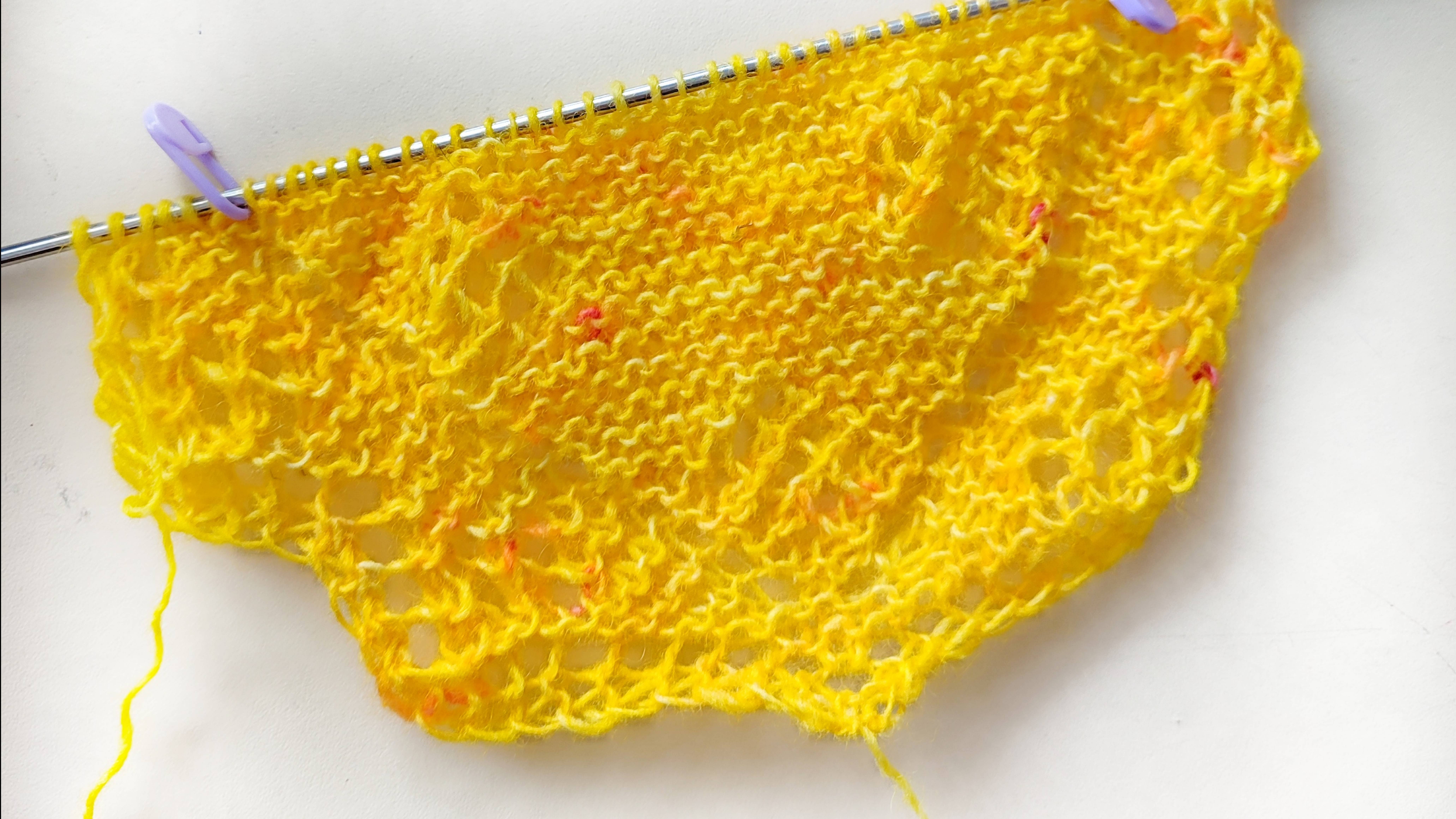 Косынка зубчиками. Описание Первая часть смотреть онлайн