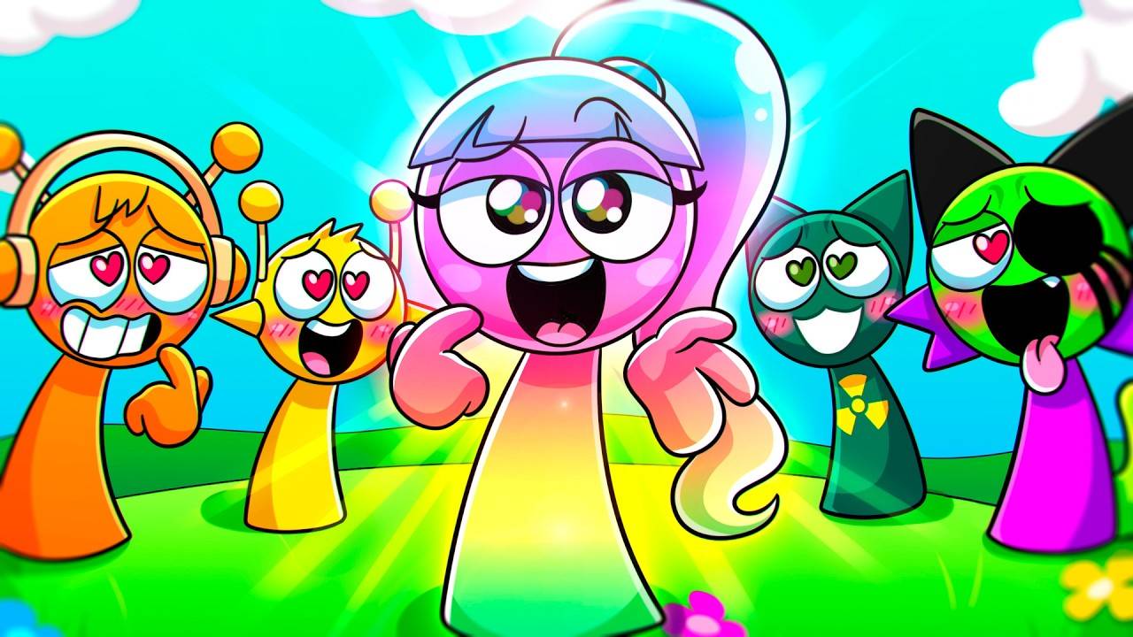 SPRUNKI РЭИНБОУ_ КАЛЕЙДОСКОП СОБЫТИЙ! Incredibox анимации