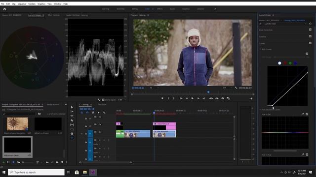 Color Grade in Premiere Pro Without Lut or Log | Colour grading technique you'd love смотреть онлайн