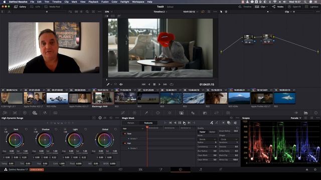 Operational Tips When Using Resolve 17's Magic Mask смотреть онлайн