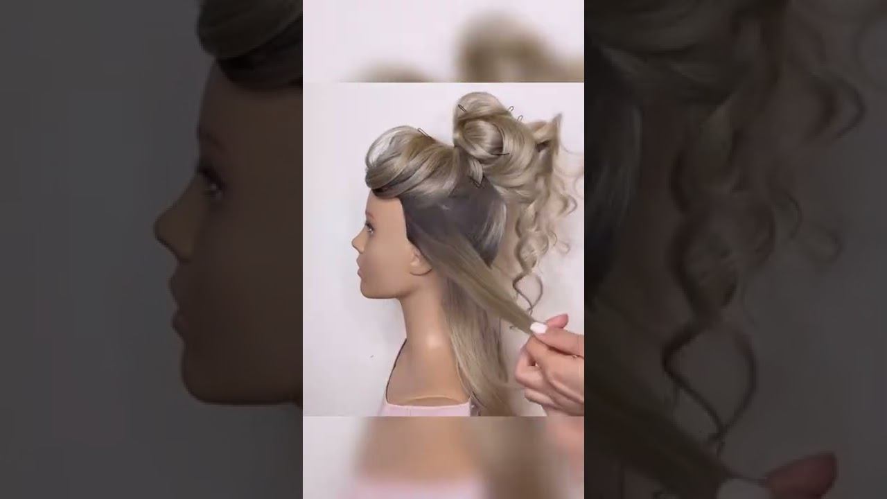 Как накрутить очень длинные волосы — урок по локонам смотреть онлайн