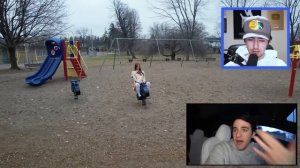 Drone CATCHES M3GAN Doll at HAUNTED PARK (we found her!)