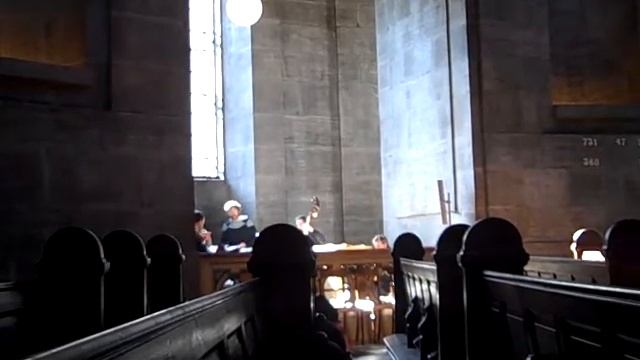 Singing in Marmorkirken in Copenhagen, Denmark смотреть онлайн