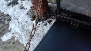 мангал на калесах из газового баллона