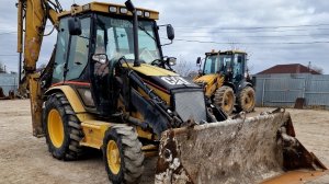 Продам экскаватор погрузчик Кат 432 д.