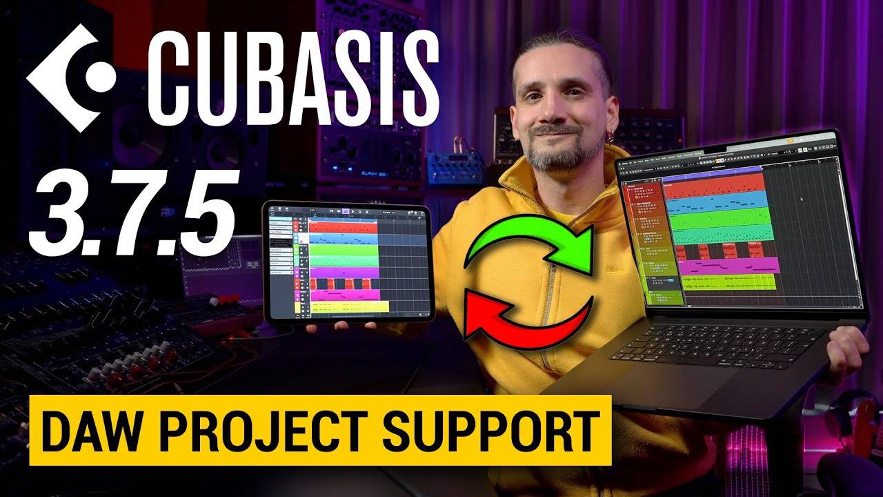 Cubasis 3.7.5: DAW Project Support
