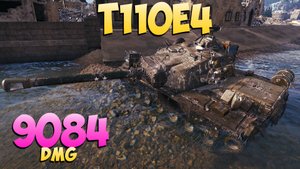 T110E4 - 3 Фрагов 9K Урона - Странная игра! - Мир Танков
