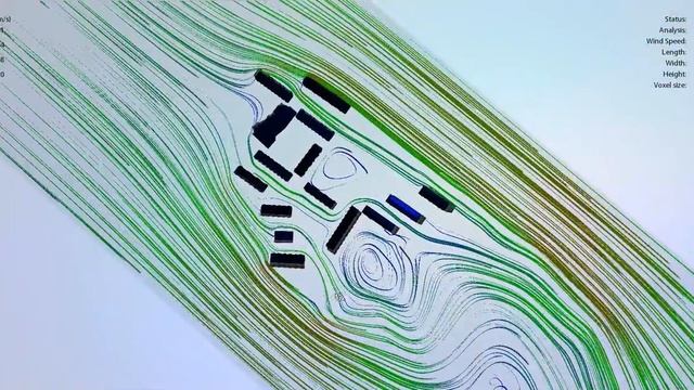 Аэрация 2D сцена с ветром. смотреть онлайн