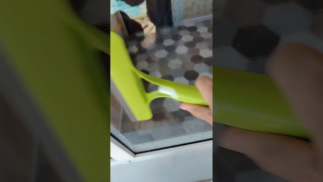 Мой робот- мойщик.