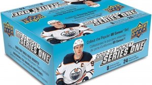 Обзор брейка 2022-23 Upper Deck Series 1 Hockey Драфт
