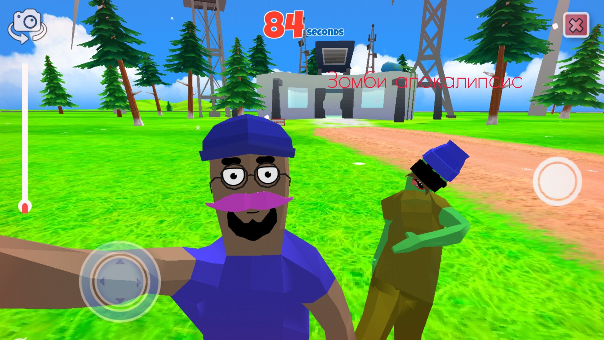 Зомби апокалипсис в Dude Theft Wars смотреть онлайн