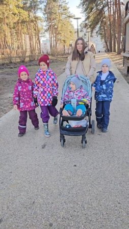 РЫБАЧЁВЫ НА ПРОГУЛКЕ СО СВОИМ ДЕТСКИМ САДОМ❤️❤️❤️