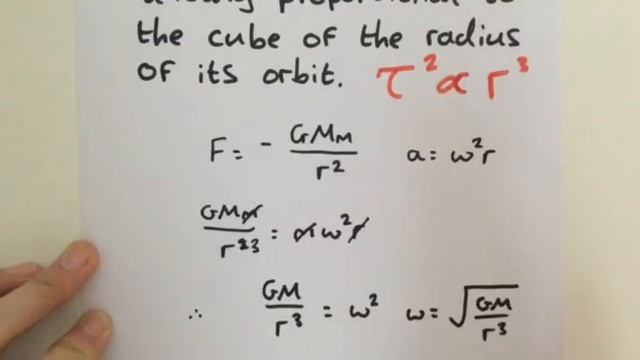 Proof of Kepler's 3rd law of planetary motion (Easy derivation) смотреть онлайн