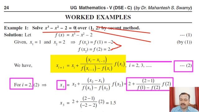 BSc-V: Numerical Analysis-13