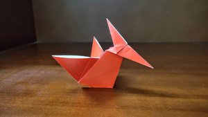 Птеранодон Оригами | Простой способ сложить Динозавра Птеранодона | Подробное руководство