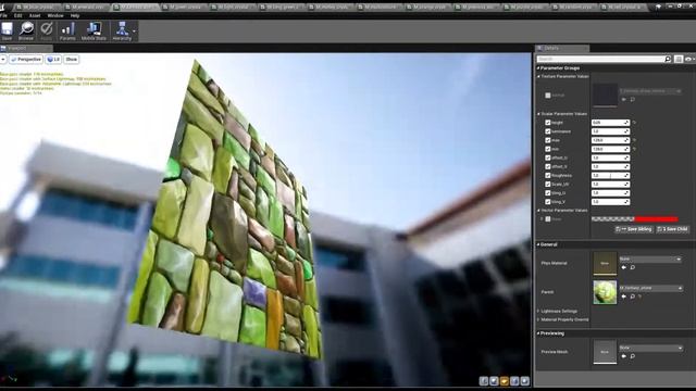 Stylized Materials UE4 (parallax)