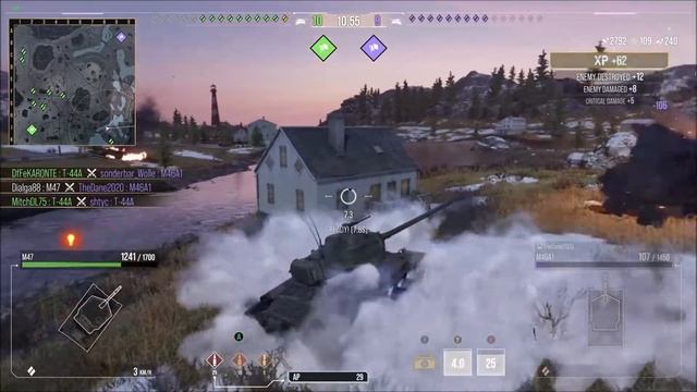 WOT Console II M47 - Dislike This Gun (105 MM) смотреть онлайн