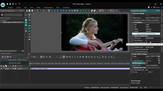 VSDC Free Video Editor | How to Start New Project in VSDC | How to Add Text, Image and Video in VSD