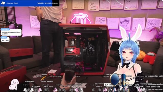 I Built a $9000 Evangelion Gaming PC | Garnt | Vtuber Erundel Reacts смотреть онлайн