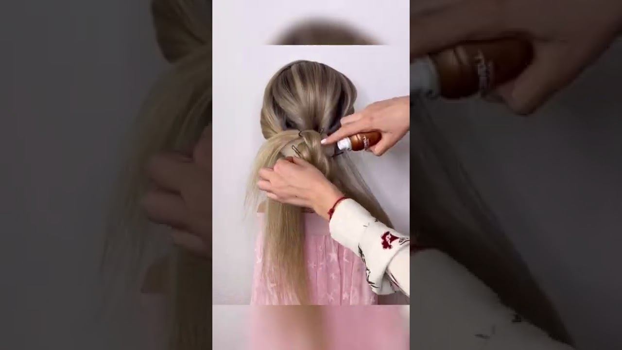 Лёгкая и очень красивая свадебная прическа смотреть онлайн