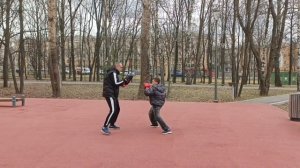 Кельчин Александр и Кельчин Степан #бокс#весна#2025#кроссфит #дети#апрель #спорт