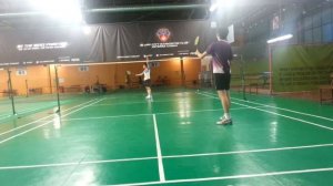 Badminton exhibition match part 2 29-7-2017