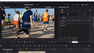How to add a simple TIMER in Davinci Resolve - Time Code effect