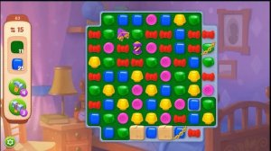 💕Homescapes💕 Растилаем ковер и собираем синие квадраты ⭐63 уровень⭐