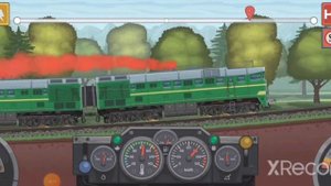 рейс на 2т 116 и чем2 в игре симулятор поезда 2D часть 3