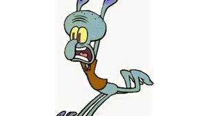 Сквидвард убегает от спрингтрапа