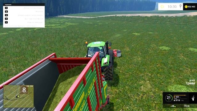 FarmingSimulator2015 карта Курай смотреть онлайн