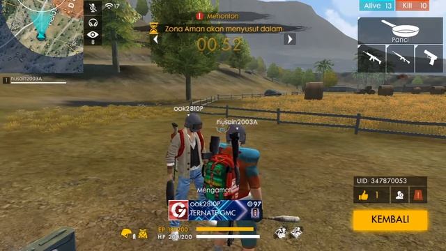 CHEAT FREE FIRE - TERBARU - JUMP HIGH, LARI CEPAT, AMMO NO RELOAD, AUTO HS,