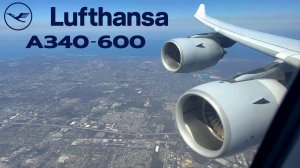 BUSINESS  Frankfurt - New York JFK  Lufthansa Airbus A340-600 [FULL FLIGHT REPORT]