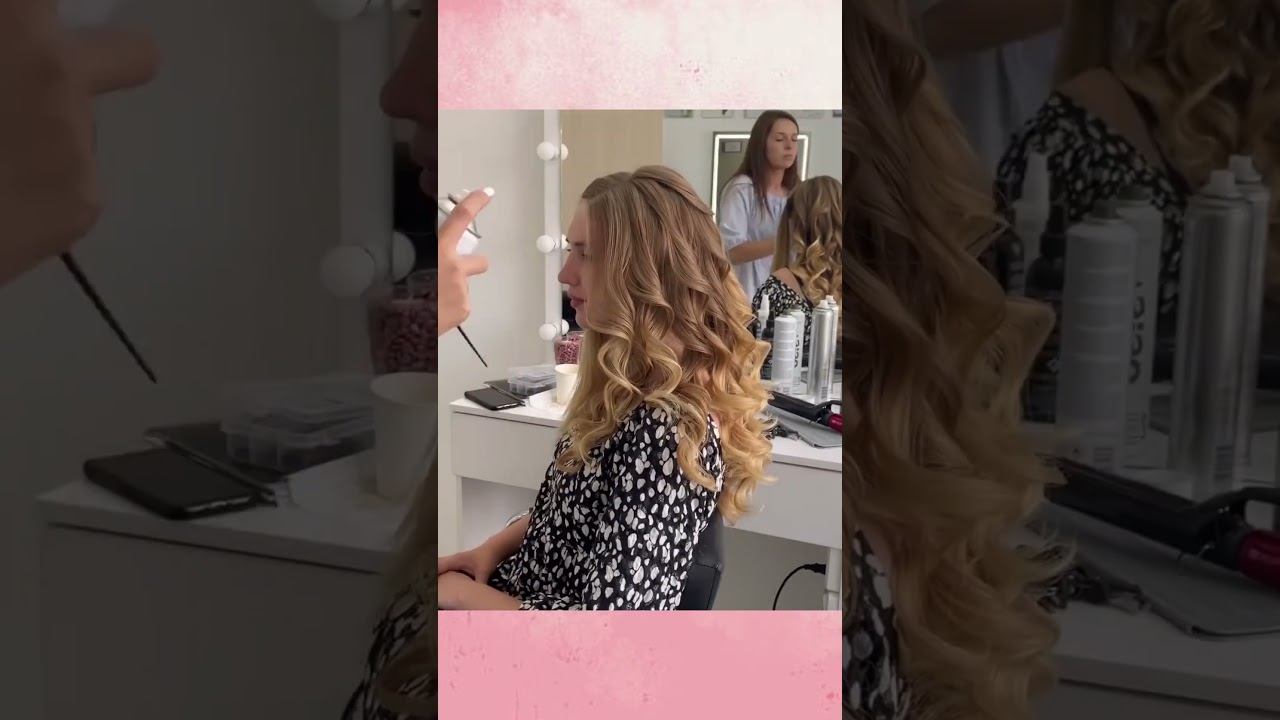 Пошаговое Видео: Объёмные Локоны на Плойку смотреть онлайн