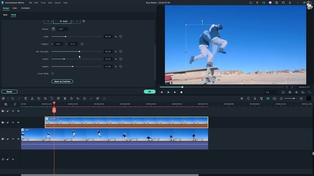 Freeze Frame Video Editing on Filmora Video Editor in Bangla