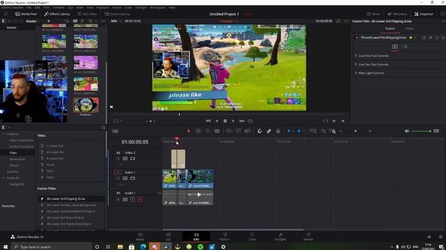 video editing on davinci resolve 16 for NOOBs/ beginners and all for FREE смотреть онлайн