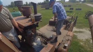 ЗАПУСК нашей и зарубежной сельской технике(старые трактора и комбайны)!!!