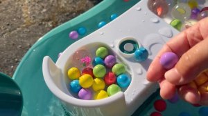 Эксперименты и Успокаивающий звук воды и ASMR! Трасса с водой для шариков