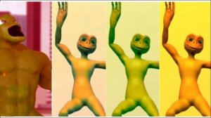 музыки мультфильм ailien dance coffin dance