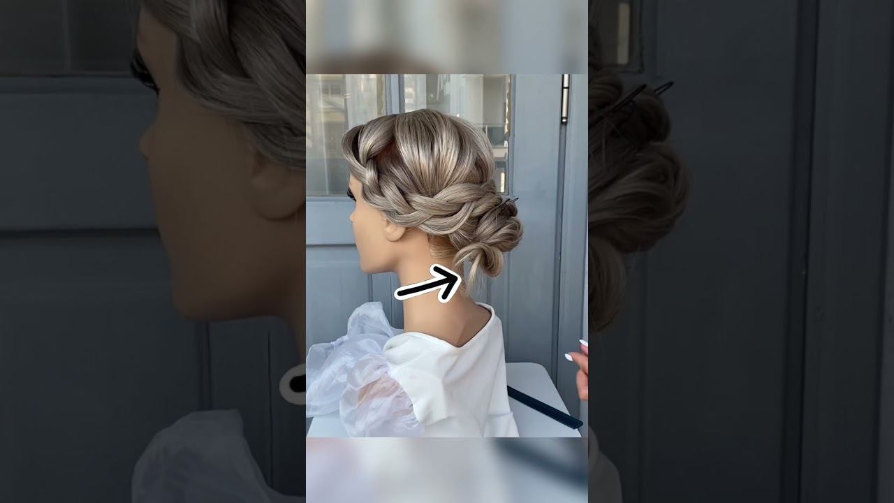 Быстрая и Красивая Прическа | Как Сделать Пучок смотреть онлайн