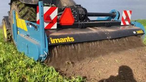 Imants 38WX300H àsògép Àroktõ hatàràban. John Deere 6155M traktorral