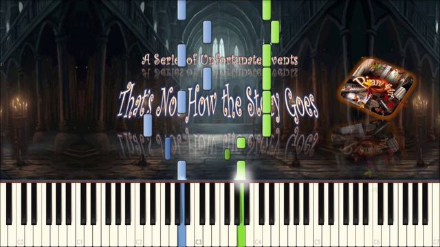 That's Not How the Story Goes (A Series of Unfortunate Events) piano tutorial [НОТЫ + MIDI] смотреть онлайн