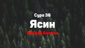 Сура 36 Ясин - Бандар Балила