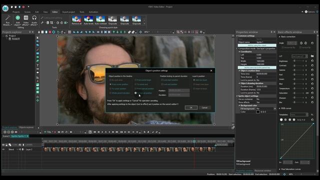 How to recreate big brain effect meme in VSDC Free Video Editor смотреть онлайн