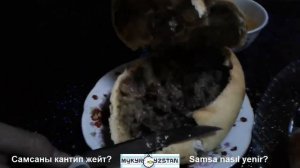 "Kyrgyzstan Osh samsa pastry"