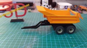 прицеп самосвальный с кузовом 5511 на 10 тонн для камаза